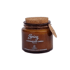 Spicy scented candle